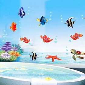 Sea animal World Wall Sticker